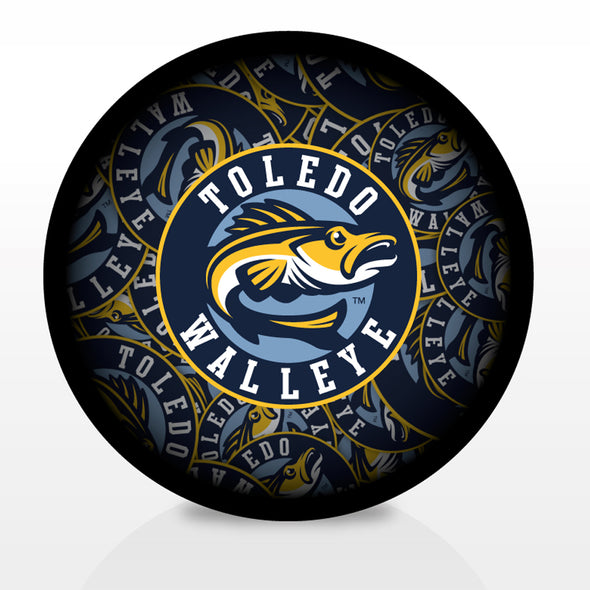 Toledo Walleye Retro Crest Clone Puck