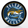 Toledo Walleye Retro Crest Glitter Puck