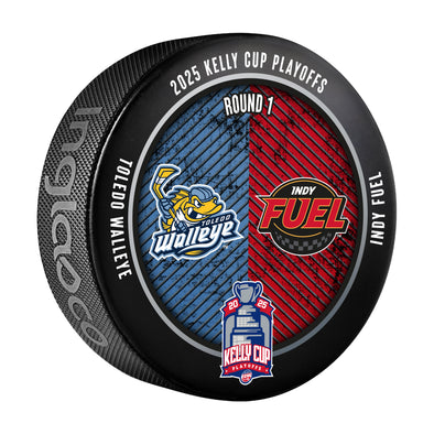 Toledo Walleye 2025 Playoffs Round 1 Puck