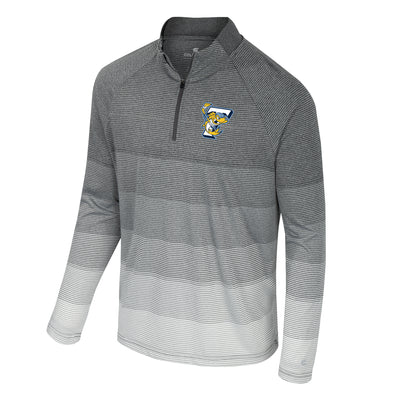 Toledo Walleye Striped Mesh 1/4 Zip