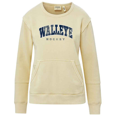 Toledo Walleye Sun Kissed Ladies Coastal Colors Crewneck