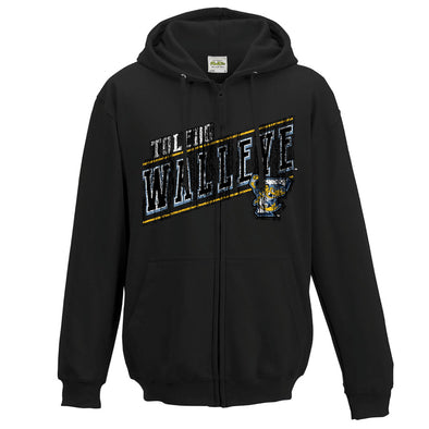 Toledo Walleye Broface Full Zip Hooded Sweatshirt