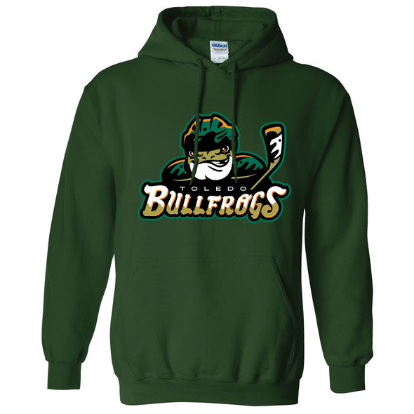 Toledo Bullfrogs Hockey Logo Hoodie