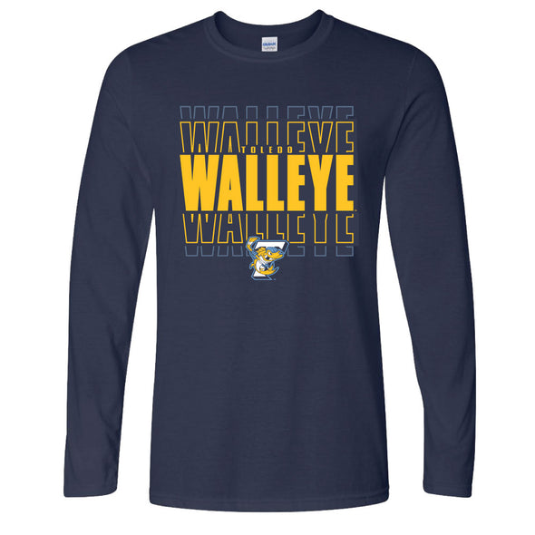 Toledo Walleye Copied Long Sleeve T