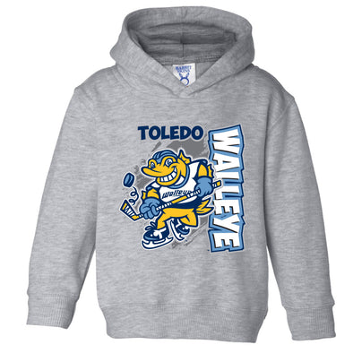 Toledo Walleye Toddler Slapshot Hooded Sweatshirt
