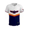 Toledo Mud Hens Real Bird 2-Button Fashion Jersey