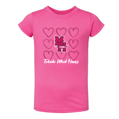 Toledo Mud Hens Aurora Toddler Girls T