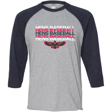 Toledo Mud Hens Fred Youth 3/4 Sleeve T