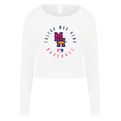 Toledo Mud Hens Jesea Ladies Cropped Crewneck