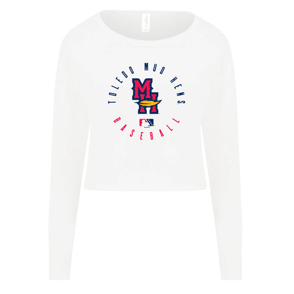 Toledo Mud Hens Jesea Ladies Cropped Crewneck