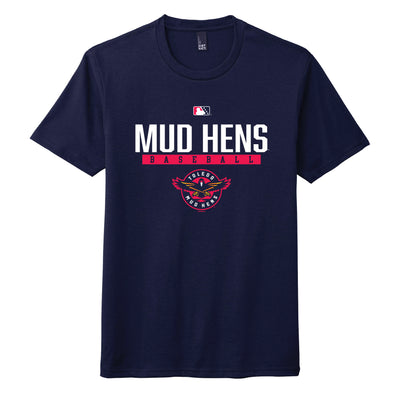 Toledo Mud Hens Navy McGuffin Tri-Blend T