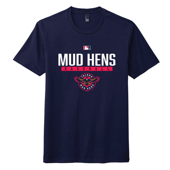 Toledo Mud Hens Navy McGuffin Tri-Blend T