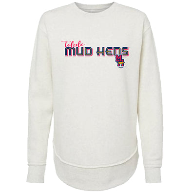 Toledo Mud Hens Quisp Ladies Crewneck Sweatshirt