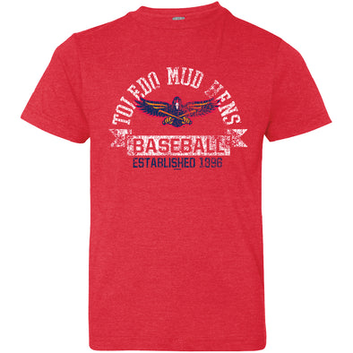 Toledo Mud Hens Tuttle Red Vintage T