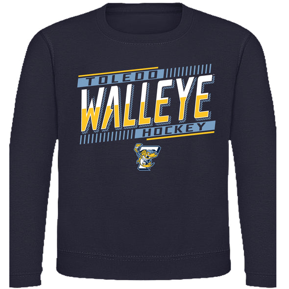 Toledo Walleye Youth Active Crewneck Sweatshirt