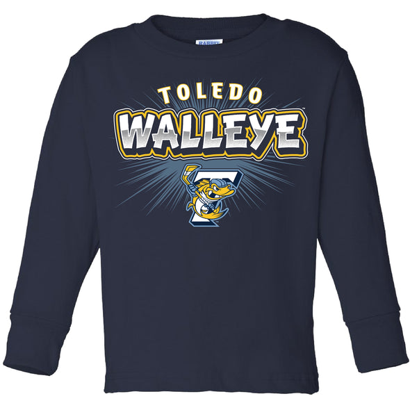 Toledo Walleye Toddler Extension Long Sleeve T