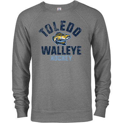 Toledo Walleye Issues French Terry Crewneck Sweatshirt