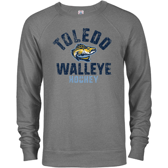 Toledo Walleye Issues French Terry Crewneck Sweatshirt