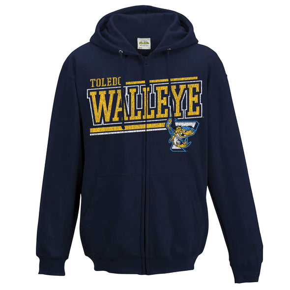 Toledo Walleye Loong Full Zip Hood