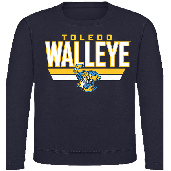 Toledo Walleye Youth Mav Crewneck Sweatshirt