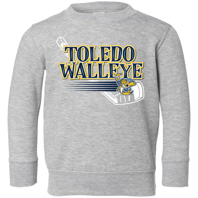 Toledo Walleye Toddler Overtones Crewneck Sweatshirt