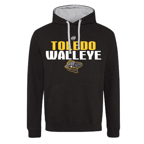Toledo Walleye Shaman Contrast Hooded Sweatshirt