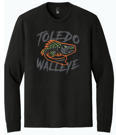 Toledo Walleye Halloween Bonefish Long Sleeve T