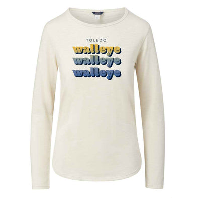 Toledo Walleye Ladies Tori Slub Long Sleeve T
