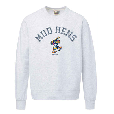 Toledo Mud Hens Vintage Fleece Raglan Crewneck Sweatshirt