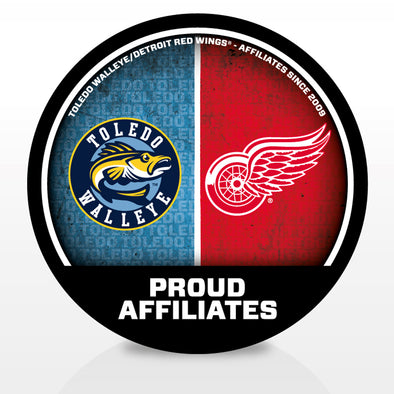 Toledo Walleye Red Wings Affiliate Puck