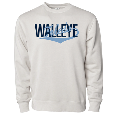 Toledo Walleye Script Dyed Crewneck Sweatshirt