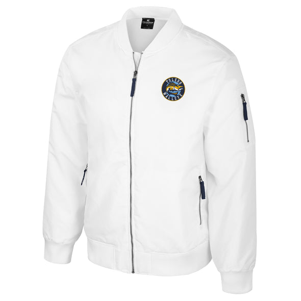 Toledo Walleye White Rabbit Bomber Jacket