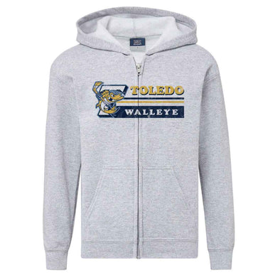 Toledo Walleye Youth Classic Full Zip Hood