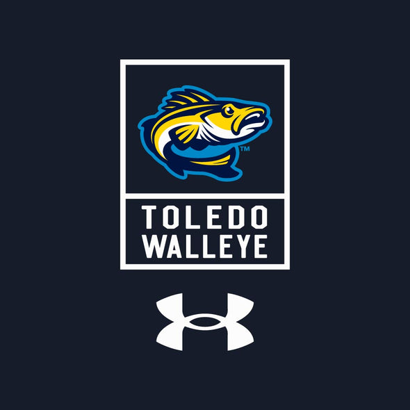 Toledo Walleye Real Fish Icon UA Double Knit Fleece Hood
