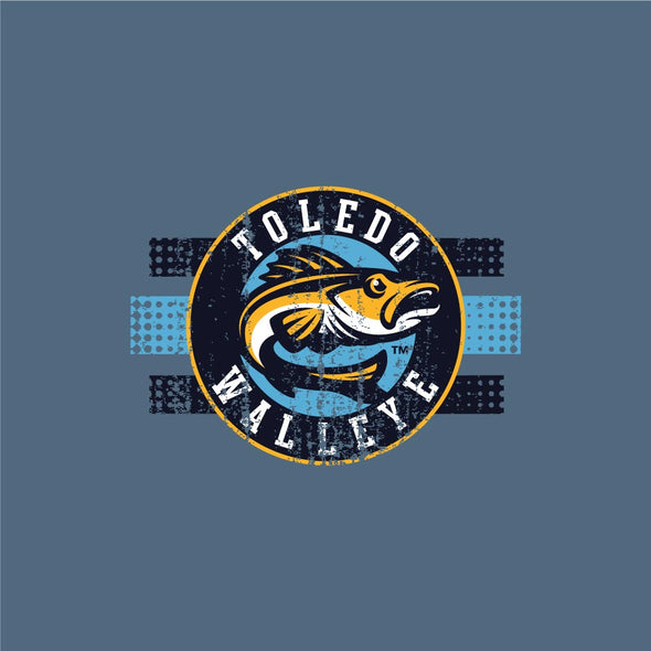 Toledo Walleye Saltwater Comfort Wash Long Sleeve T-shirt