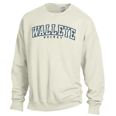 Toledo Walleye Parchment Comfort Wash Crewneck Sweatshirt