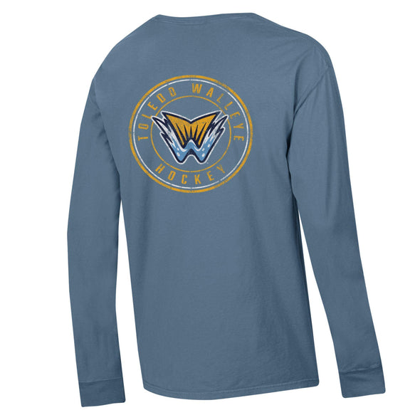 Toledo Walleye Water Comfort Wash Long Sleeve T-shirt