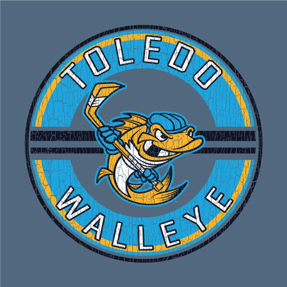 Toledo Walleye Hastings Comfort Wash Long Sleeve T-shirt