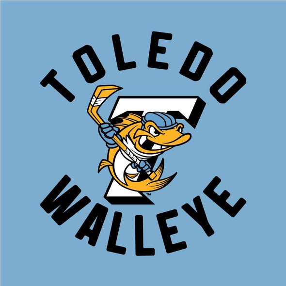 Toledo Walleye Jesey Denim Long Sleeve T