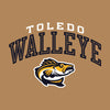 Toledo Walleye Briefly Brown Crewneck Sweatshirt