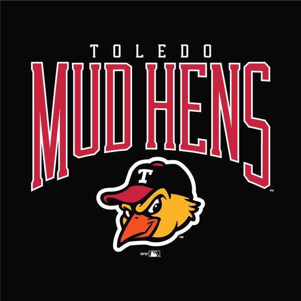 Toledo Mud Hens Ladies Black Heather Rival T