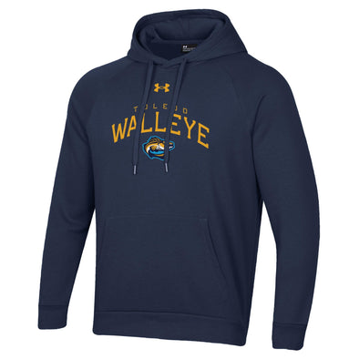 Toledo Walleye Real Fish UA Rival Fleece Hood