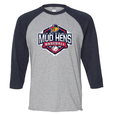 Toledo Mud Hens Irving Youth 3/4 Sleeve T