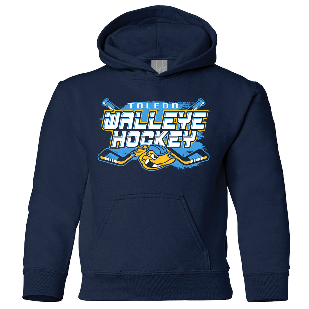Toledo Walleye Youth Kottman Hooded Sweatshirt – The Swamp Shop