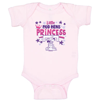 Toledo Mud Hens Princess Sardine Infant Girls Creeper