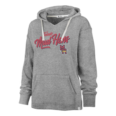 Toledo Mud Hens Grey On Rise Ladies Hood