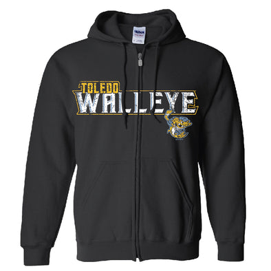 Toledo Walleye Attend Full Zip Hooded Sweatshirt