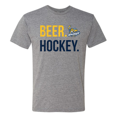 Toledo Walleye Grey Beer Hockey T