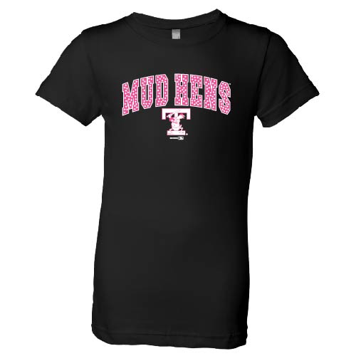 Toledo Mud Hens Hull Youth Girls Princess T-shirt