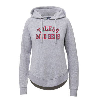 Toledo Mud Hens Grey Jordan Ladies Hooded Sweatshirt